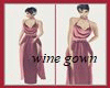 wine Gown