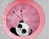 Y: Pink Panda Clock
