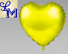 !LM Yellow Heart Balloon