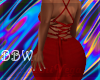Draped lace up BBW