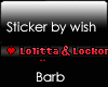 Vip Sticker Lolitta&Lock