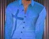 Cross Blue Shirt