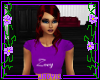Zoey Purple Pj Top