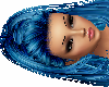 blue hairstyle