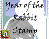 2011 Year Rabbit Stamp