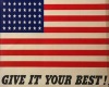 B.F America Wartime Flag
