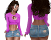 Cute Jeans Sexy Set