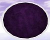 Purple Round Rug