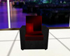 simple chair red/blk