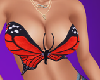 ~LL~ BUSTY RED BUTTERFLY