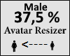 Avatar scaler 37,5% Male