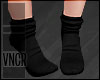 V; Black Socks