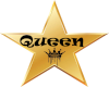 ~M~Queen Gold Floor Star