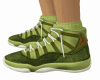 SHOES GREEN M