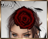 Oriental Rose Flower Hat
