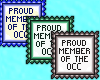 OCC Green Member Stamp