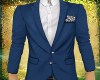 Blue Full Suit / No Tie