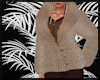 Tan Tweed Coat ~