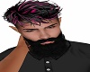Black/Pink Hair