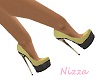 Gold Princess Shoes