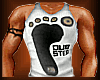 DUBSTEP MUSCLE TANK WHT