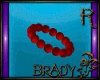 [B]vintage red braceletR