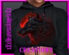 (C) Red Face Wolf Hoddie