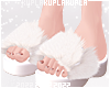 $K Cute Fur Slippers