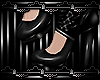 Black Lacy Heels