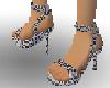 (k) white leopard heels