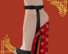 Red Lv heels