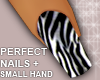 Zebra Fingernails