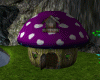 Mushroom House Purple