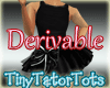 ~DERIVABLE~ Flat Dress 4