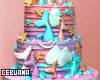 Mermaid Theme Cake