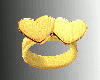 SL Double Heart Ring G M