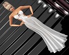 SL Butterfly White Gown