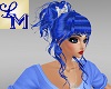 !LM Blue Bun Fien Updo