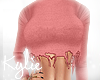 Distressed Rose Sweater