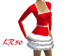 Red Ruffle Dress