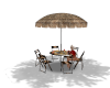 Animated terrace table