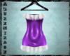 ^AZ^Fur Dress-Purple