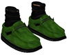 Suede Loafers Green