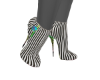 [M] Pinstripe Heels W
