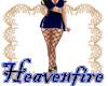 ^HF^ Pleaded Blue Skirt