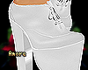 $ White H.Heels