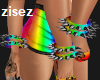!Pride Spikes bracelets