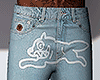 Running Dog Denim Pants