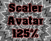 Scaler Avatar 125%
