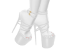Spring White Heels